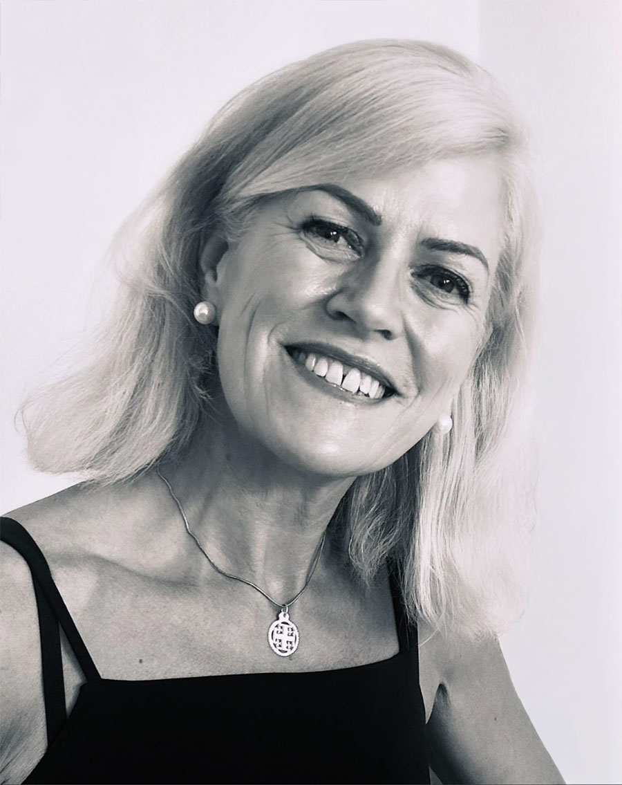 Porträtt på Ulla Stenlund